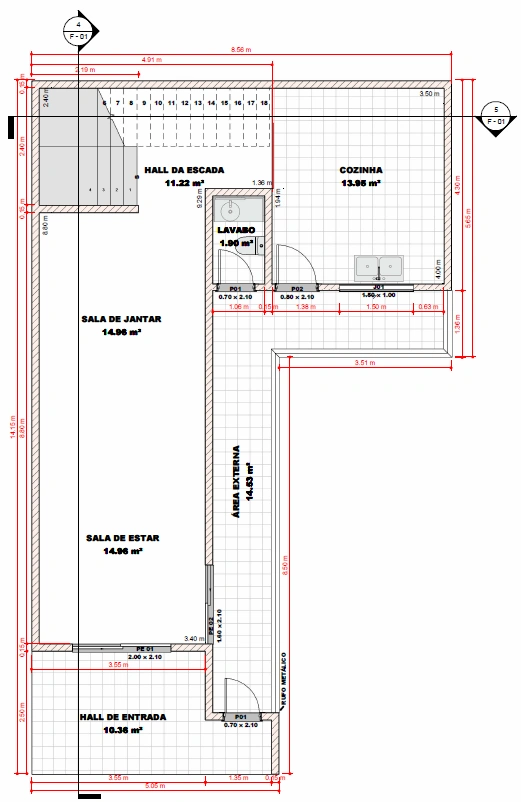 Empreendimento residencial em construção